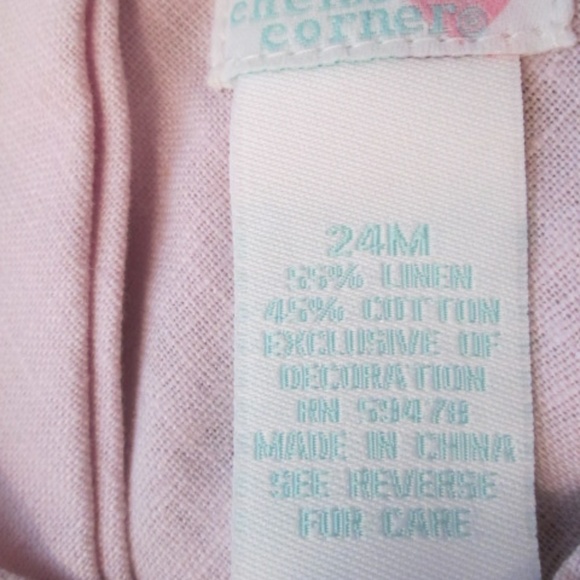 Girls 2pc Ivory/Lilac Embroidered Top/Pants Set - Picture 5 of 7